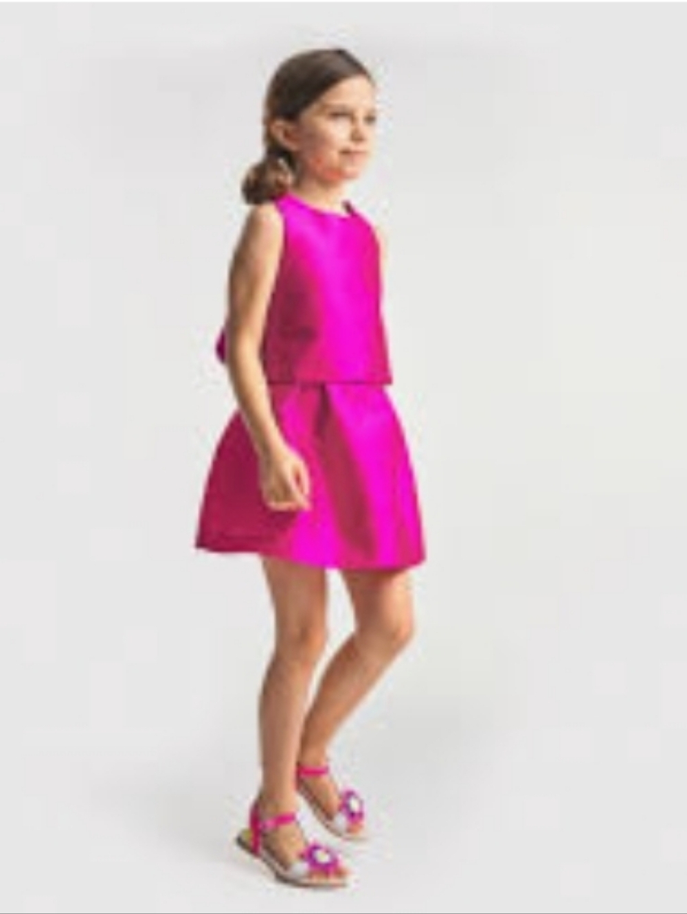 Jacadi Satin Matching Set